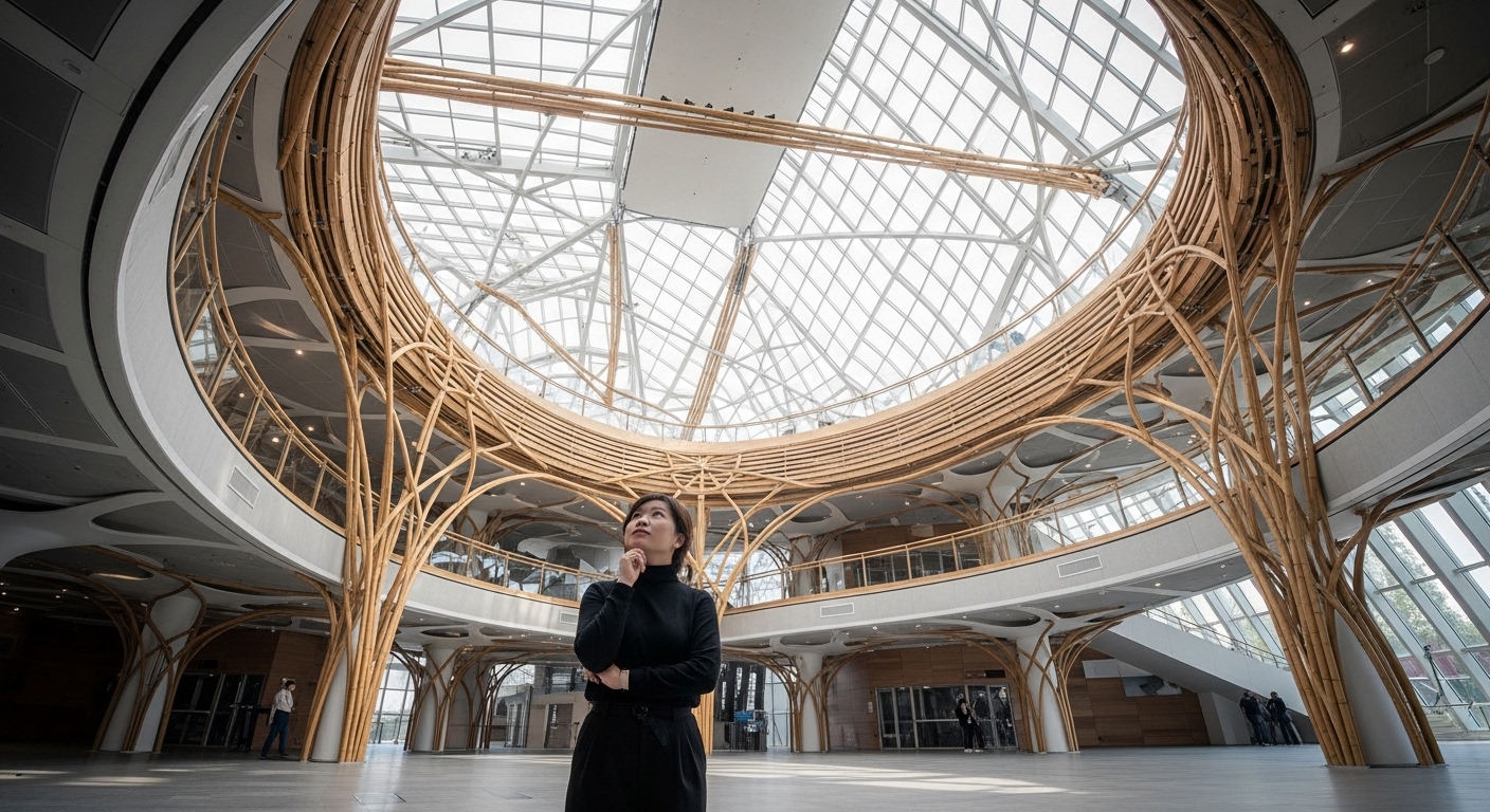 Diseño orgánico paramétrico para arquitectura